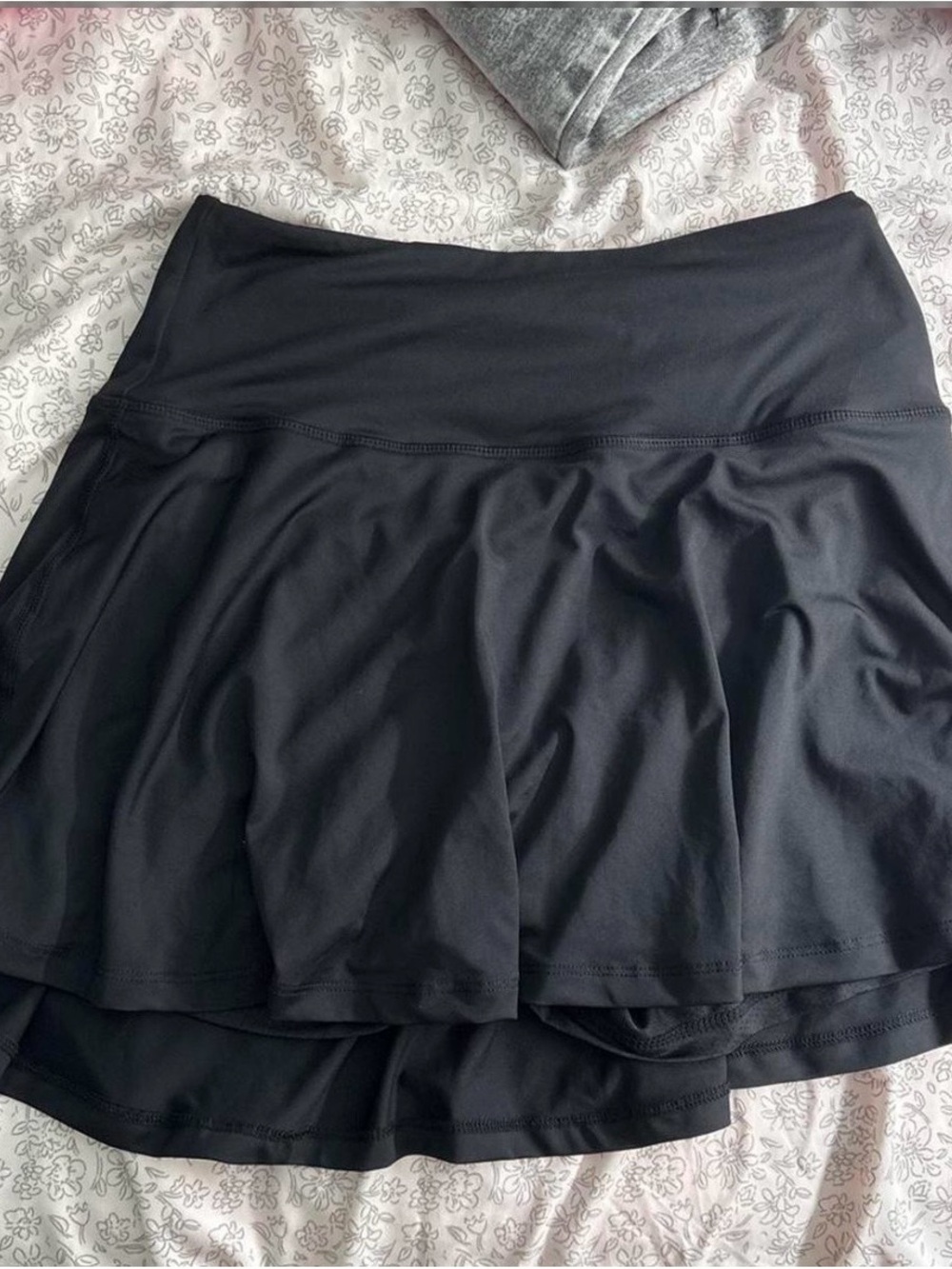 Amazon Black Circle Skater Skirt